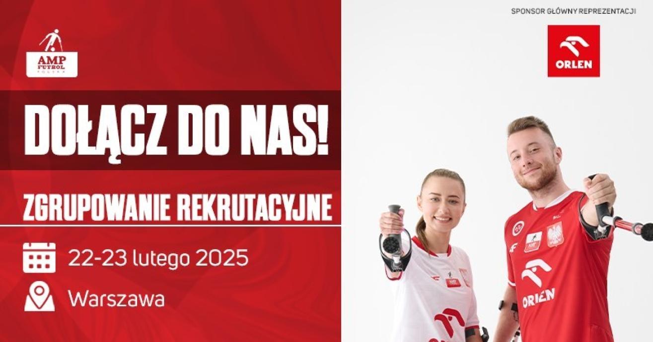 AMP Futbol Polska zaprasza na zgrupowanie rekrutacyjne!