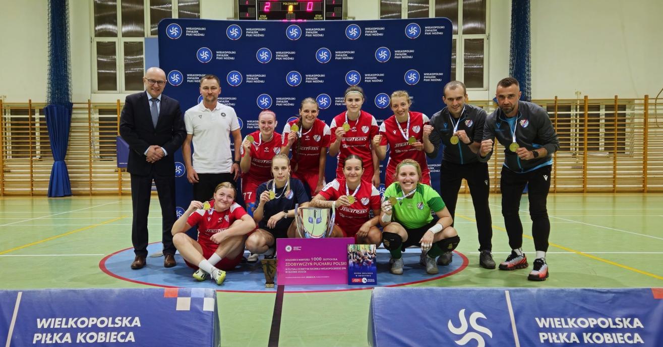 Juna-Trans Stare Oborzyska z futsalowym Pucharem Polski Kobiet!