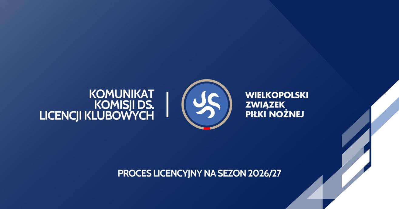 Komunikat ws. zmiany terminu składania wniosków dla klubów IV Ligi, V Ligi i Klasy Okręgowej
