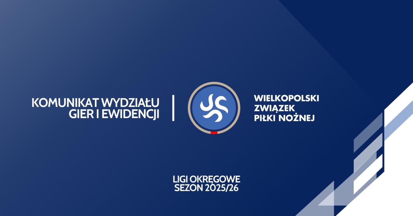 Ligi Okręgowe w rozgrywkach młodzieżowych – jesień 2025