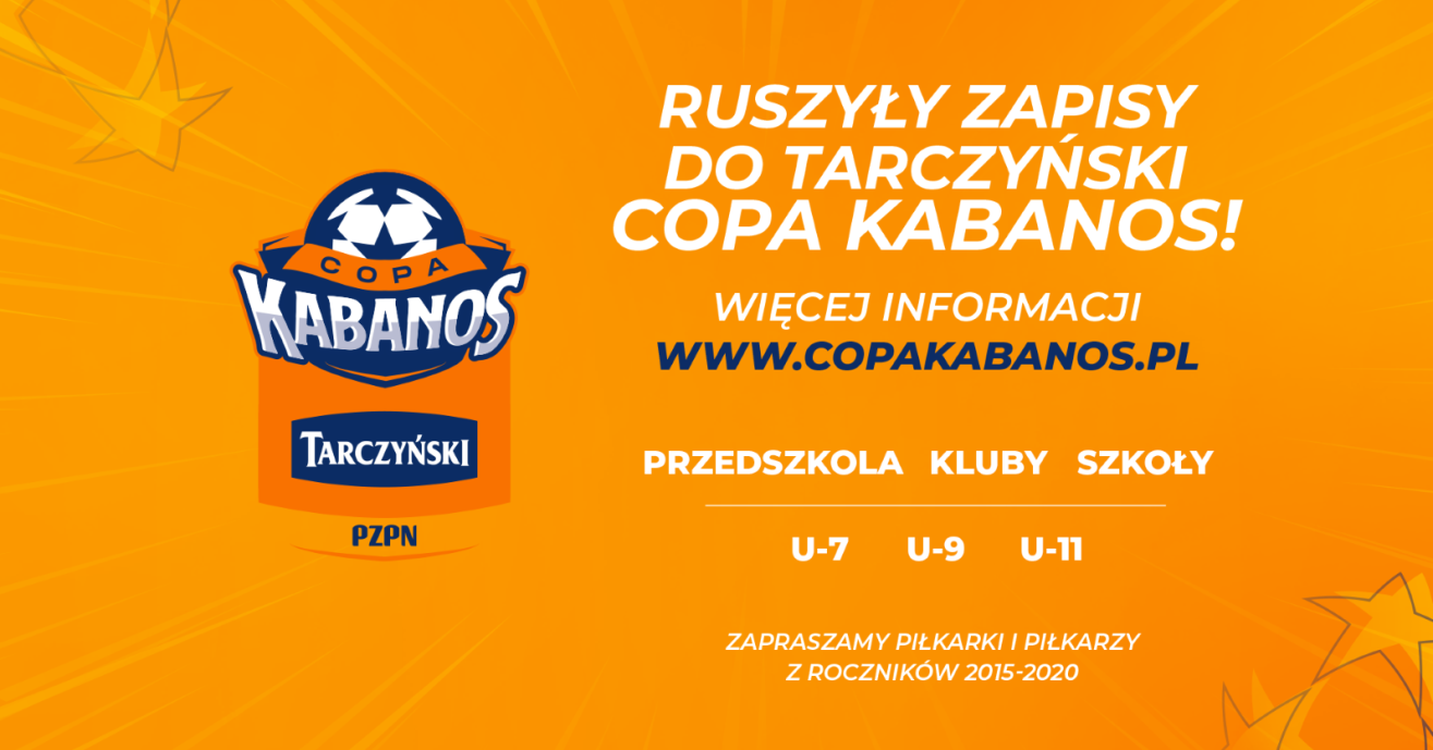 Ruszyły zapisy do Tarczyński Copa Kabanos! Nowy turniej dla dzieci w całej Polsce