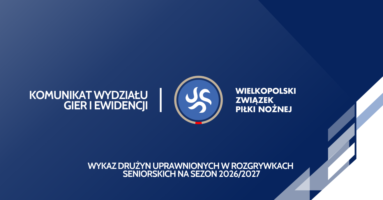 Wykaz drużyn uprawnionych w rozgrywkach seniorskich w sezonie 2026/2027
